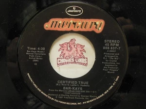 Bar-Kays – Certified True / It Be That Way Sometimes, 7" 45 RPM VG+ (29M) - Bild 1 von 2