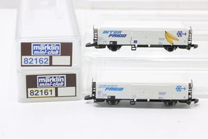 Z Märklin mini-club 82161 82162 FS Kühlwagen Güterwagen Konvolut OVP N95 - Picture 1 of 2