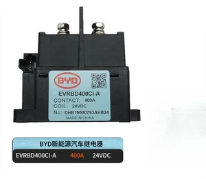 1PCS NEW FIT FOR BYD New Energy Accessories Relay EVRBD400CI-A 24VDC - Picture 1 of 1