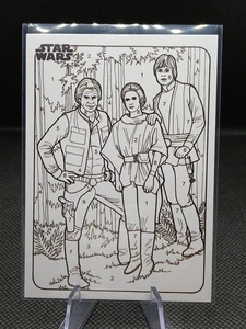 2025 Topps Chrome Star Wars Luke, Leia & Han Solo - By the Number insert #CP-3 - Picture 1 of 2