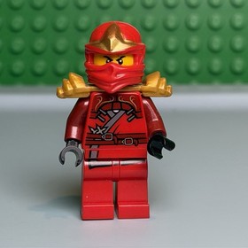 LEGO Kai Zx Minifigure njo0032 9449 9441 9561 Ninjago Rare Retired HTF F8