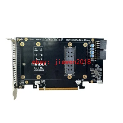 SXM2 To PCIE Adapter Board Supports For Nvidia Tesla P100 V100 16GB 32GB SXM2 US - Image 1 of 4