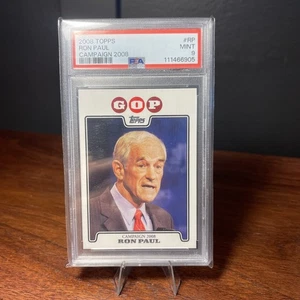 Ron Paul RC -2008 Topps -Pop 1 None Higher- PSA 9 🔥GOAT🐐 - Bild 1 von 2