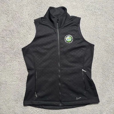 Nike Golf Therma Fit Mujer Grande Negro Chaleco Therma Fit Tour Performance Polar Foto 1 de 4