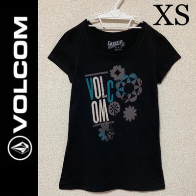 Volcom Short Sleeve T-Shirt Xs Black Ron Herman Hurley Roxy - Image 1 of 2