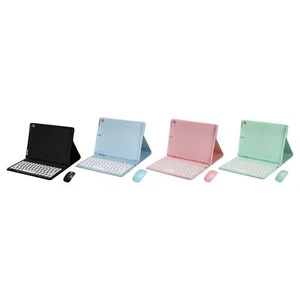 Fall Kabellose Tastatur Maus für Galaxy Tab S6 Lite 10,4 Zoll Tablet Sm-P610 - Photo 1/13