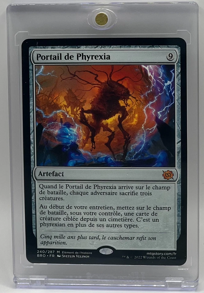 Portal to Phyrexia BRO 240 NM Magic The Gathering Mythic French Card - Image 1 of 1