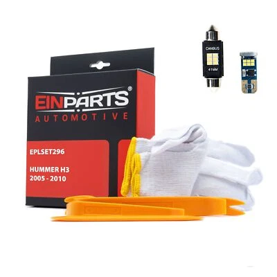 Kit Lampadine LED Interni Conversione 6000K Compatibile con Hummer H3 2005-2010 - Immagine 1 di 4