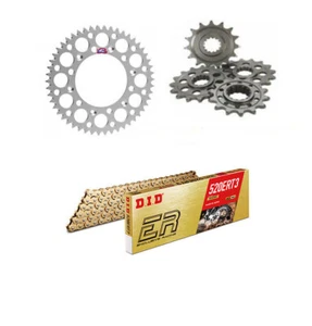 Fits Suzuki RM250K/L/M/N/P/R/S/T/V 1989-1997 Chain & Sprocket Kit - Foto 1 di 6