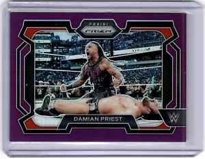Damian Priest 2024 Panini Prizm WWE Purple Prizm #58 WWE Raw #126/149 - Picture 1 of 2
