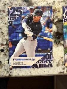 2025 Topps MLB Grapefruit League Card New York Yankees Juan Soto #TG-22 - Bild 1 von 1