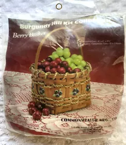 How To Make A Berry Basket Burgundy Hill Kit Collection Commonwealth Mfg. Co NEU - Bild 1 von 4