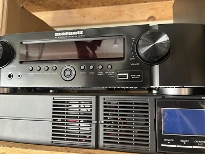 Marantz NR 1602 7.1 Channel Surround Receiver/remote bundle-Works great! - Image 1 of 2