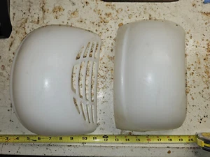24WW88 CRAFTSMAN CHAIN DRIVE PARTS: LIGHT COVERS, NO CRACKS OR BURNS, GOOD COND - Picture 1 of 4