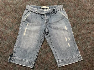 Gap Jeans Shorts Gr. 6 Vintage Bermuda kurz mittelhöhig mittel gewaschen distressed - Bild 1 von 14