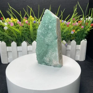 310 g natürlicher grüner Fluorit Quarz Probe Mineral Heilkristall C1 - Bild 1 von 8