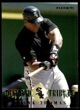 1995 Fleer Update Diamond Tribute 9 Frank Thomas  Chicago White Sox