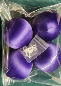 Matte Purple Ornament Balls 3" hard core styrofoam center - Picture 1 of 2