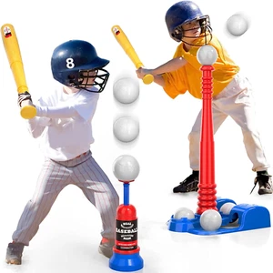 Bennol T Ball Set Toys for Kids 3-5 5-8, Kids Baseball Tee for Boys Toddlers Inc - Picture 1 of 8