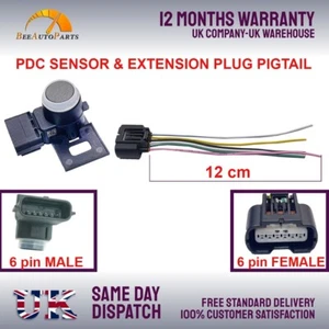 Sensor de estacionamiento y enchufe de extensión para Honda Civic MK8 MK9 2009-2014 CRV MK4 PDC - Imagen 1 de 6