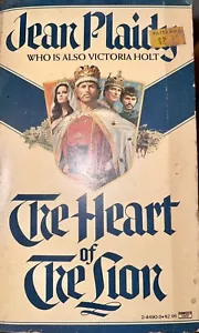 The Heart of the Lion, Jean Plaidy Victoria Holt, 1977 Vintage Paperback Fawcett - Picture 1 of 2