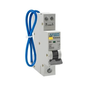Axiom Mini RCBO 30mA Type A - All Ratings - Picture 1 of 6