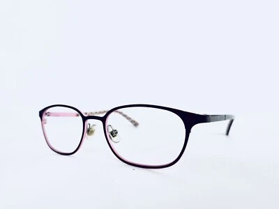 Gafas rectangulares Kate Spade rojo rosa metal estampado templos Kyla 0X29 47 17 135 Foto 1 de 4