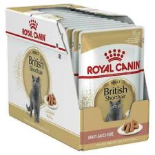 Royal Canin British Shorthair Gavy Wet Cat Food Adult 1-12 Years 12x 85g Packets