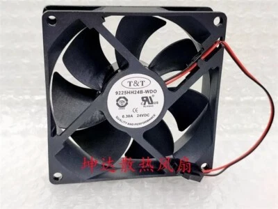 T&T 9225HH24B-WDO 24V 0.30A 2pin Robot Cooling Fan - Image 1 of 4
