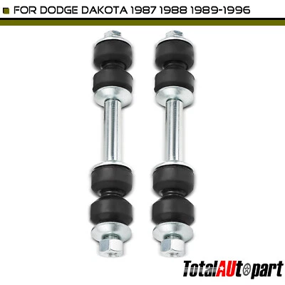 Eslabón de barra estabilizadora de 2 piezas para Dodge Dakota 1987-1996 tracción delantera trasera tracción trasera Foto 1 de 4