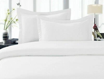 400 TC Luxury Hotel Collection White Solid & Select Size 100%Egyptian Cotton  - Image 1 of 4