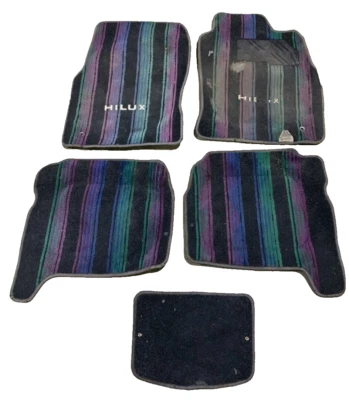 Alfombrillas ajustables HKS Colorway 5 piezas OEM Toyota Hilux Surf KZN185 VZN185 RHD Foto 1 de 4