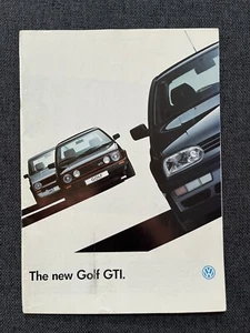 Volkswagen The New Golf GTI 1992 Car Brochure - Picture 1 of 15