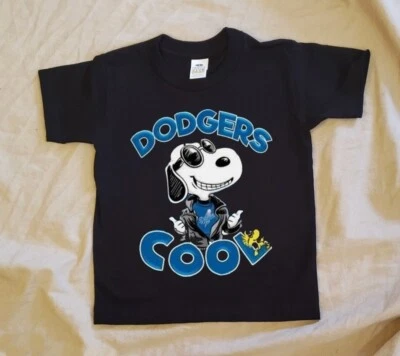 L.A Dodgers 'Snoopy Dodgers Cool Toddler Tee sizes 2T-thru-5T - Image 1 of 2