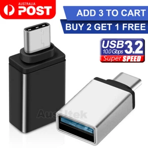 USB-C OTG Data Adapter USB 3.2 Type C Male to USB 3.2 A Female Cable Converter - Picture 1 of 8