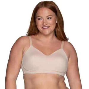 Vanity Fair Women's Beauty Back Simple Sizing Wireless Bra NWT - Size Large - Picture 1 of 4