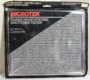 Microtek Range Hood System filtro senza condotti 10-1/2" x 8-3/4" x 7/16" - Foto 1 di 10