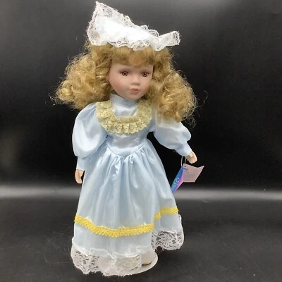 Genuine Ashley Bells Collection Porcelain Doll Diana Original  W/COA certifcate - Image 1 of 4