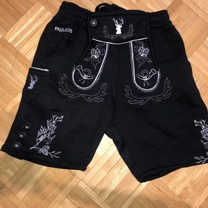 Trachtenhose Hose kurz Paulgos Tracht schwarz M - Bild 1 von 13