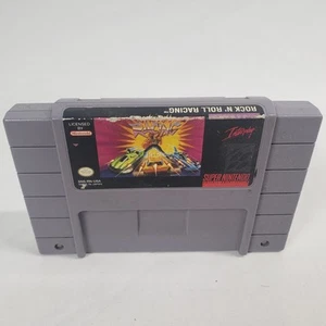 Rock n' Roll Racing (Super Nintendo, 1993) SNES Cart Only Authentic TESTED - Picture 1 of 3
