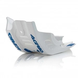 Placa de deslizamiento Acerbis - Husqvarna FC450 16-18, FE450/501 17-19 (blanco/azul) - Imagen 1 de 4