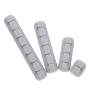 4 Pcs Cord Processor Clamp Desk Management Solution Wire Holders Organizer - Afbeelding 1 van 12