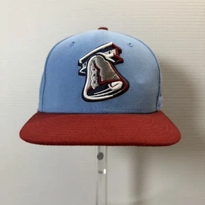 Sombrero ajustado New Era 59FIFTY Lehigh Valley IronPigs 7 MLB AZUL Liberty Bell - Imagen 1 de 7