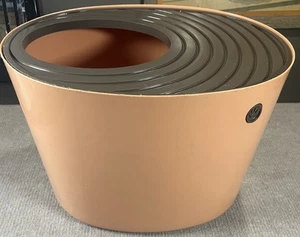 IRIS OHYAMA System Toilet Top Cat Toilet System Type (No Scoop) Orange / Brown - Picture 1 of 12
