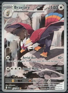 2025 Pokemon SV: BLK EN-Black Bolt #155/086 Braviary - Picture 1 of 2