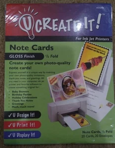 U Create It Note Cards DIY - Picture 1 of 4
