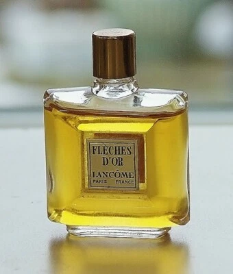 Vtg * FLECHES D'OR  by LANCOME * splash PURE PARFUM 7 ml 1/4oz Plugged RAREST - Image 1 of 4