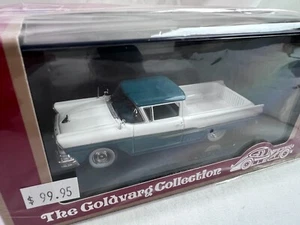 1/43 NIB FACTORY SEALED GOLDVARG 1958 Ford Ranchero L.E. 11/180 BLUE & WHITE - Picture 1 of 9