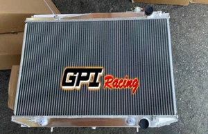 Aluminum Radiator Fit NISSAN Frontier / Xterra L4 2.4L KA24DE; V6 3.3L VG33E AT - Foto 1 di 9