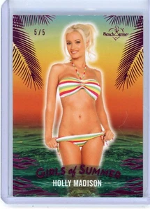 2025 BENCHWARMER GIRLS OF SUMMER HOLLY MADISON BASE CARD # 5/5 - Picture 1 of 1